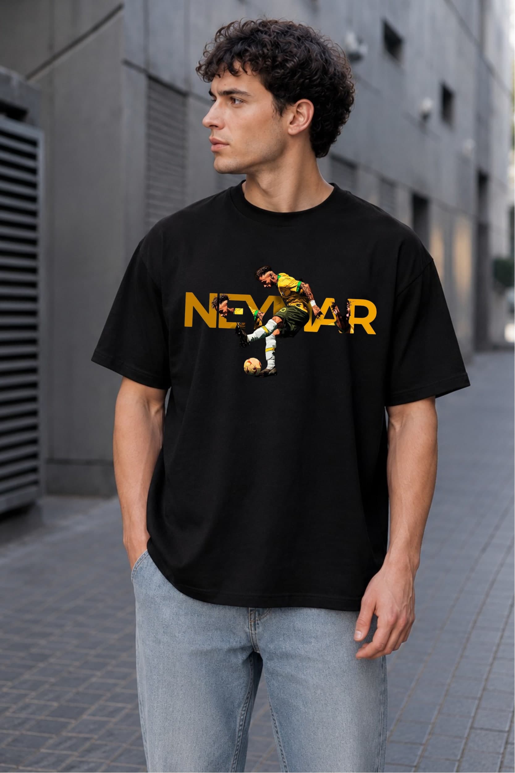 Neymar Graphic T-Shirt for Men